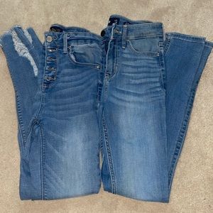Holister, Indigo Rein junior jeans Size 1/24 waist lot